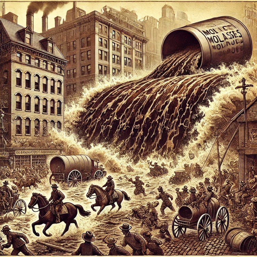 The Great Molasses Flood of 1919: The Sweet Disaster That Drowned Boston in Chaos